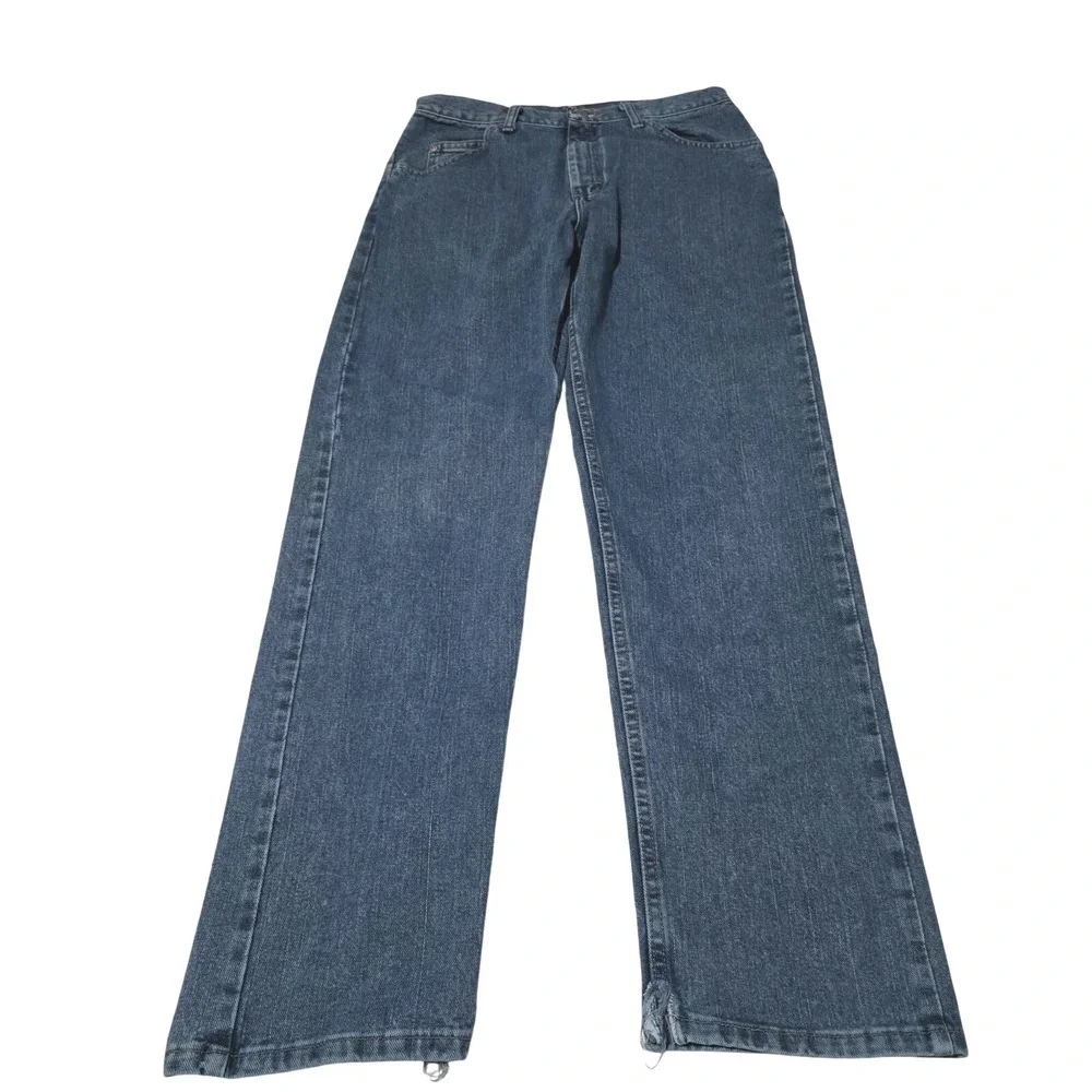 Vintage Wrangler Jeans‎ Mens 33x34 Blue 13MWZ Straight Denim Pants Western Work